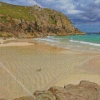 Porthcurno Beach Cornwall Diamond Painting