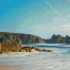 Porthcurno Beach Diamond Painting