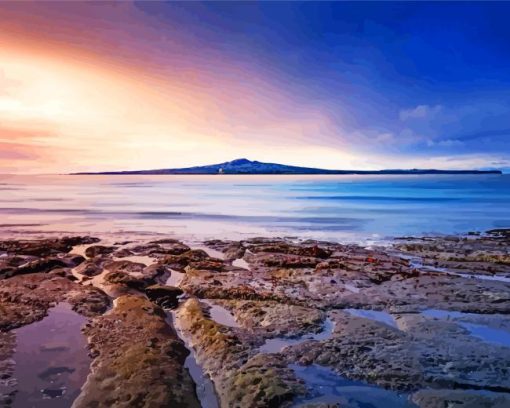 Rangitoto Island Diamond Painting