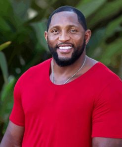 Ray Lewis Smiling Diamond Painting