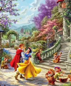 Snow White By Thomas Kinkade Diamond Painting