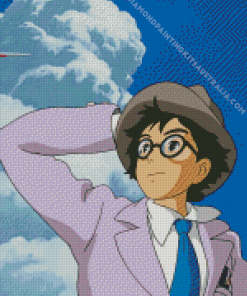 The Wind Rises Character Diamond Painting