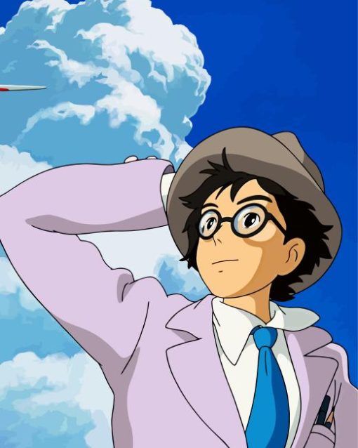 The Wind Rises Character Diamond Painting