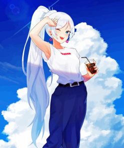 Weiss Schnee Diamond Painting