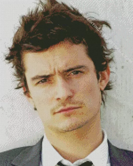 Actor Orlando Bloom Diamond Painting