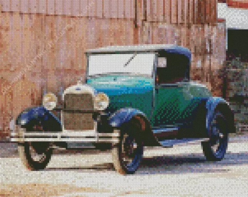 Antique Ford Model A Diamond Painting