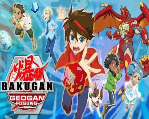 Bakugan Battle Brawlers Diamond Painting