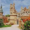 Benalmadena Colomares Castle Diamond Painting