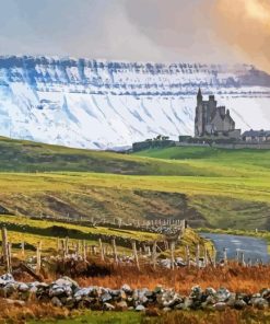 Benbulbin Sligo Ireland Diamond Painting