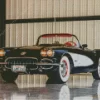 Black 1960 Corvette Diamond Painting