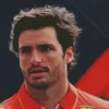 Carlos Sainz Racer Diamond Painting