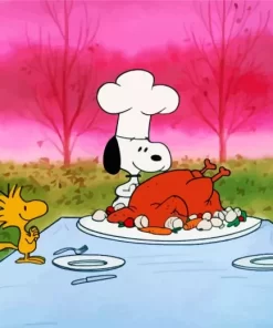 Charlie Brown Thanksgiving Diamond Painting