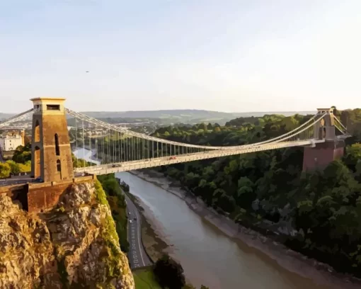 Clifton Suspension Bridge Diamond Painting