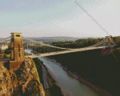 Clifton Suspension Bridge Diamond Painting