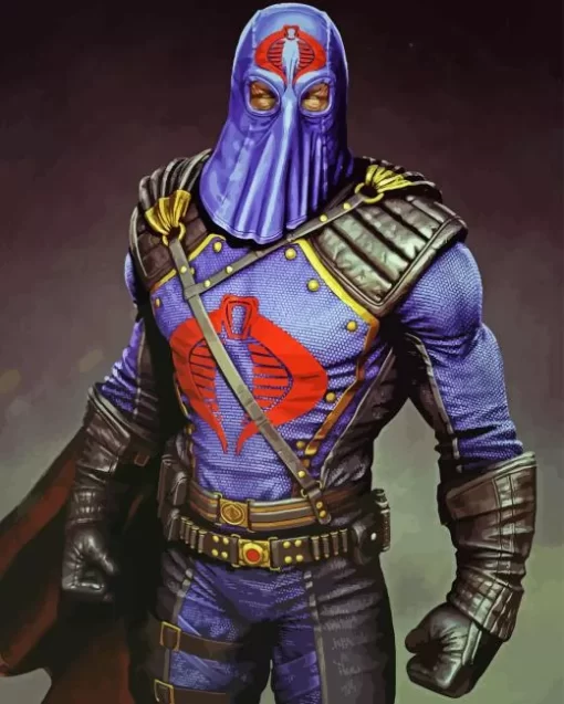 Cobra Commander Character Diamond Painting