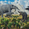 Deinotherium Animals Diamond Painting