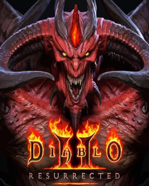 Diablo Resurrected Game Diamond Painting