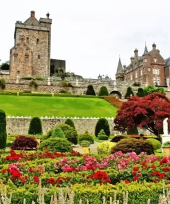 Drummond Castle Garden Crieff Diamond Painting