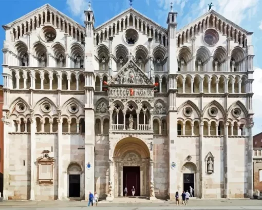 Ferrara Cathedral Diamond Painting