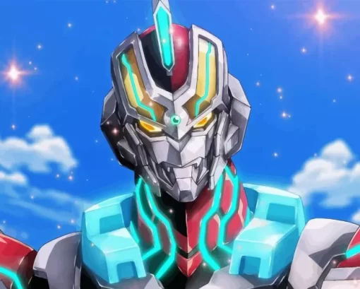 Gridman Diamond Painting