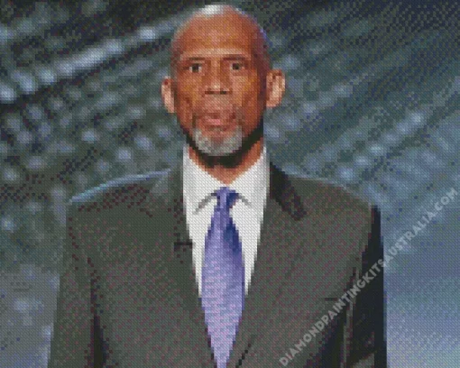 Kareem Abdul Jabbar Diamond Painting