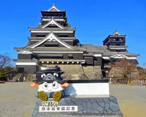 Kumamoto Castle Diamond Painting