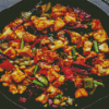 Kung Pao Chicken Diamond Painting