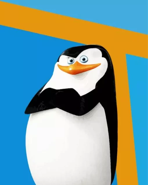 Madagascar Penguin Diamond Painting