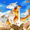 Marowak Pokemon Diamond Painting