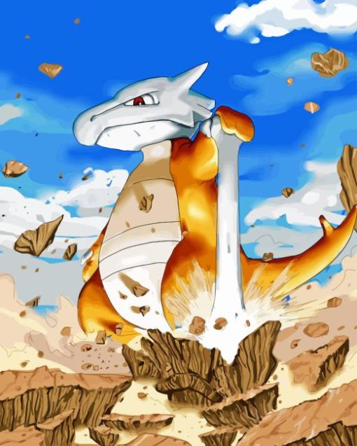 Marowak Pokemon Diamond Painting