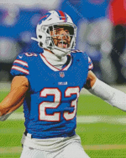 Micah Hyde Player Diamond Painting