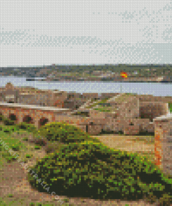 Mola Fortress Diamond Painting