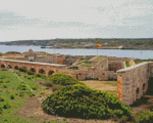 Mola Fortress Diamond Painting