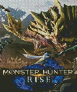 Monster Hunter Rise Poster Diamond Painting