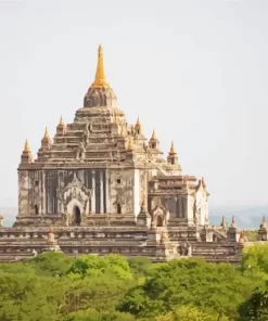 Old Bagan Myanmar Diamond Painting