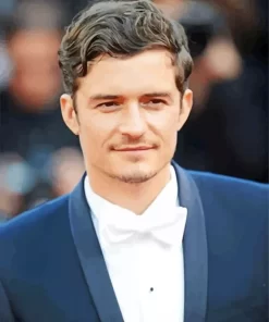 Orlando Bloom Actor Diamond Painting