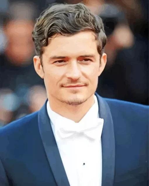 Orlando Bloom Actor Diamond Painting