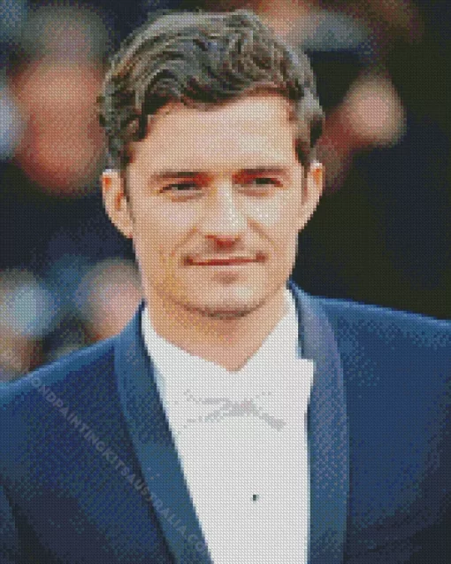 Orlando Bloom Actor Diamond Painting