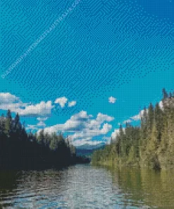 Priest Lake Diamond Painting