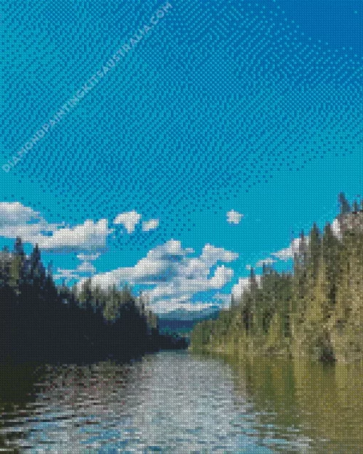 Priest Lake Diamond Painting