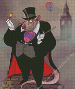 Professor Ratigan Disney Diamond Painting