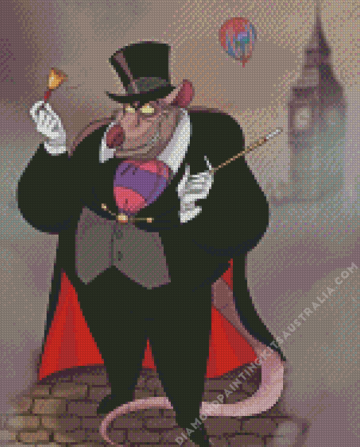 Professor Ratigan Disney Diamond Painting