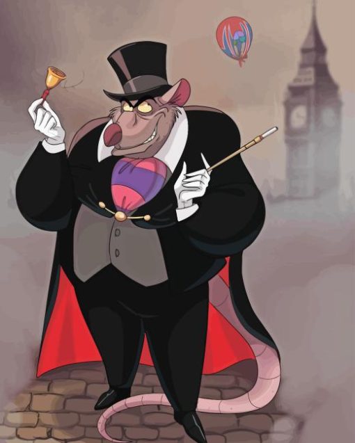 Professor Ratigan Disney Diamond Painting