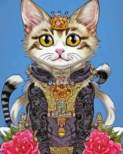 Queen Kitty Art Diamond Painting