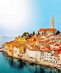 Rovinj City Diamond Painting