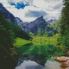 Seealpsee Lake Diamond Painting