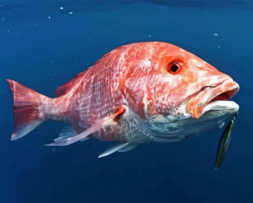 Snapper Fish Underwater Diamond Painting