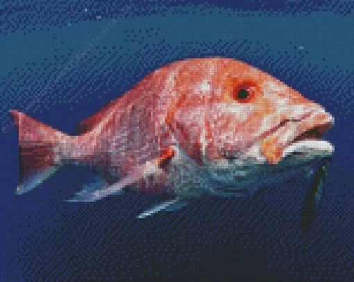 Snapper Fish Underwater Diamond Painting