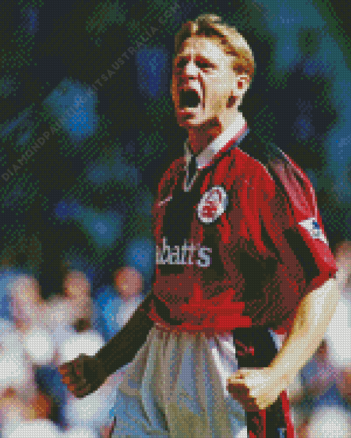 Stuart Pearce Player Diamond Painting