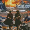 The Hobbit Sam And Frodo Diamond Painting